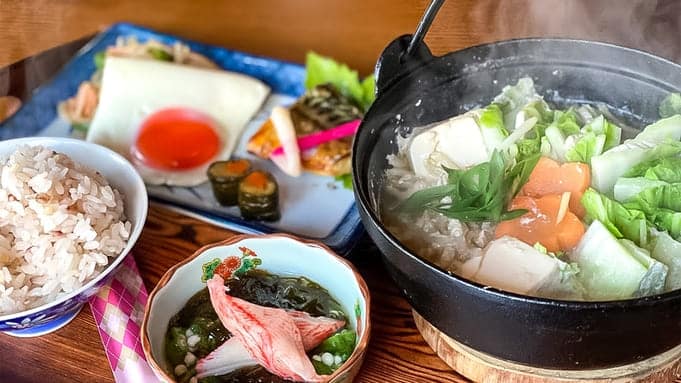 がんぷハウスの食事